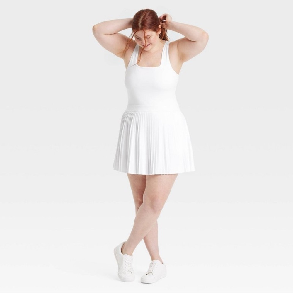 All in Motion White Sleeveless Top